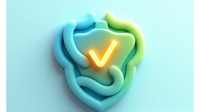 Distintivo de garantía de satisfacción con iconos de calidad y compromiso, generando confianza.