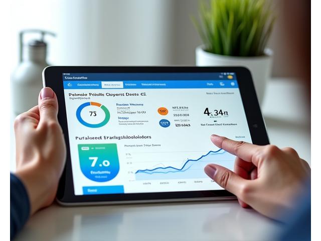 Dashboard de aplicación móvil mostrando el progreso de fitness de manera visual y motivadora.